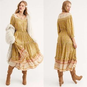 Spell and the Gypsy Free People Dahlia Floral Maxi Dress